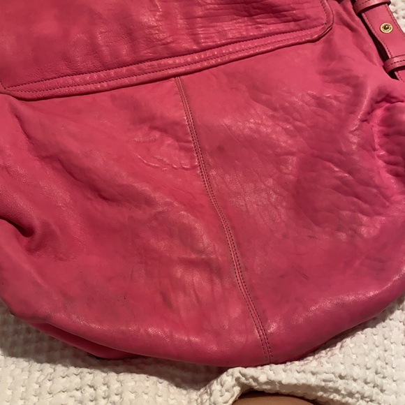Lamb skin pink mulberry bag - Picture 6 of 11
